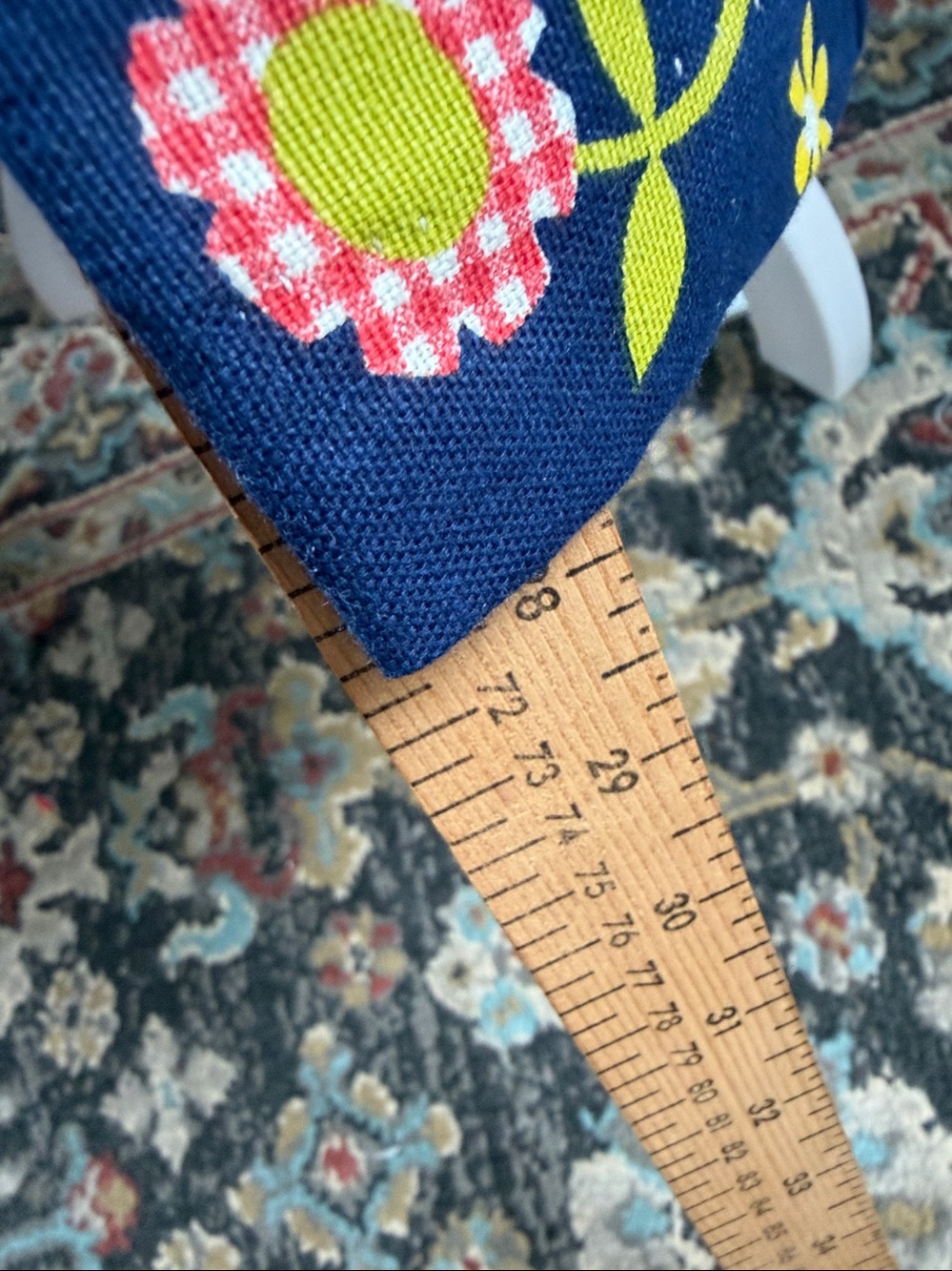 Cottagecore, Retro-Vintage, 70s Boho, sunflower polka dot overalls - Picture 5 of 15